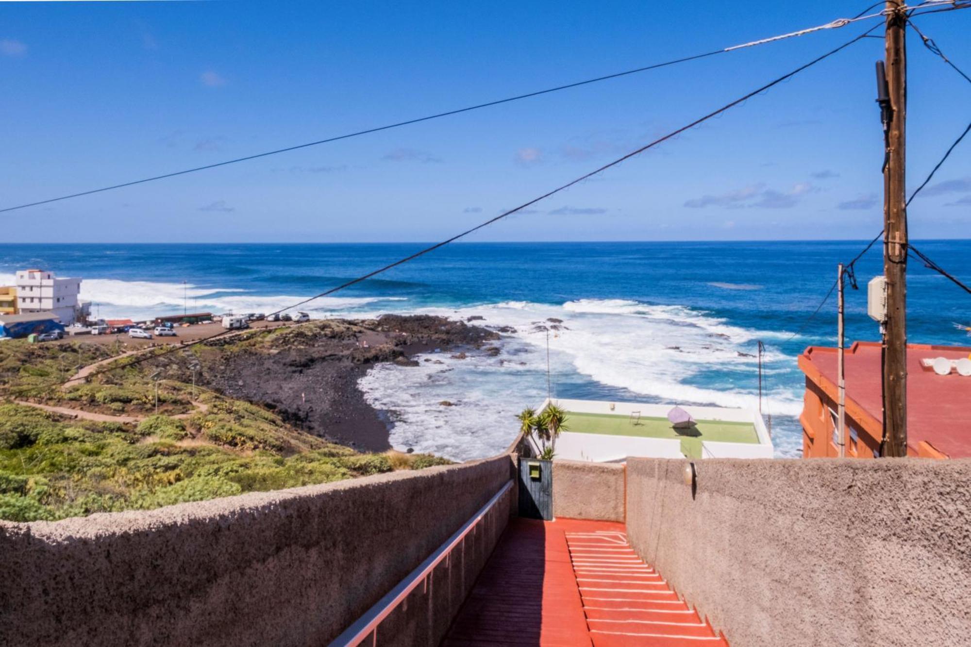 Live Tenerife La Barranquera Con Vistas Al Mar Valle de Guerra Esterno foto
