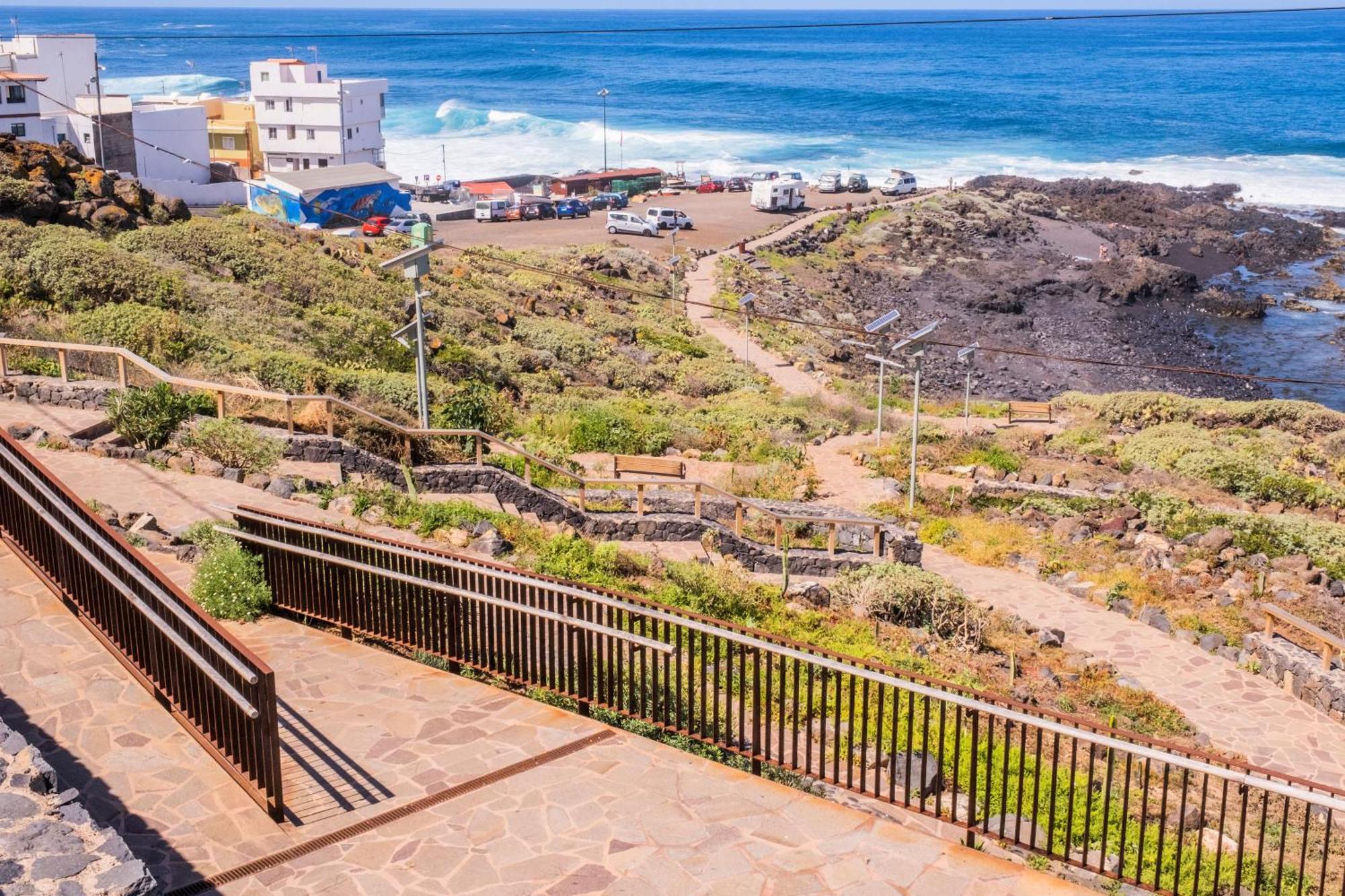 Live Tenerife La Barranquera Con Vistas Al Mar Valle de Guerra Esterno foto